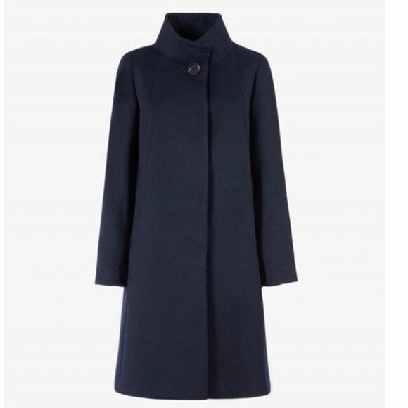 Cinzia Rocca Wool & Cashmere Coat NEW NWT sz12 - Picture 2 of 16